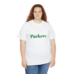 Green Bay Packers Girl Unisex Heavy Cotton Tee
