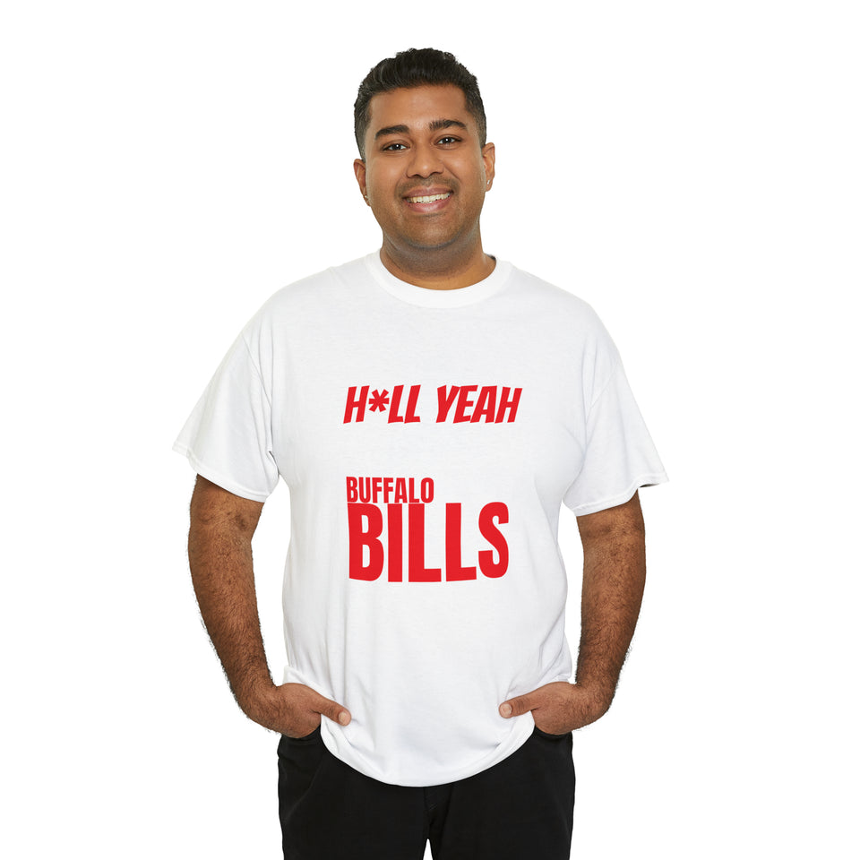 Buffalo Bills Football Unisex Heavy Cotton Tee