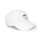 I Love My Cat Low Profile Baseball Cap