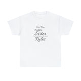 Personality Unisex Heavy Cotton Tee
