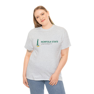 Norfolk State Unisex Heavy Cotton Tee