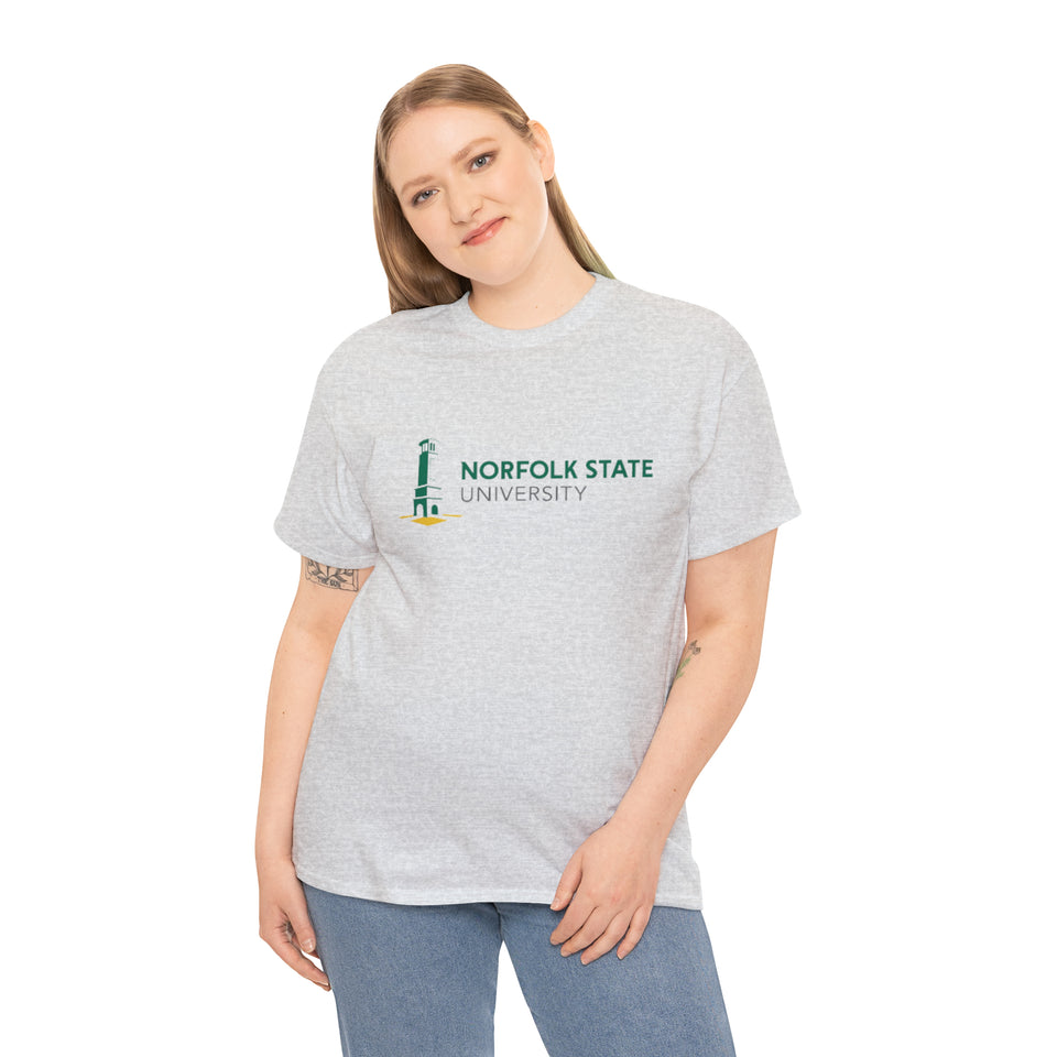 Norfolk State Unisex Heavy Cotton Tee