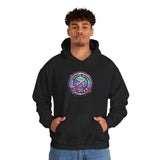 Travel With Glitter Unisex Heavy Blend™ Hooded Sweatshirt