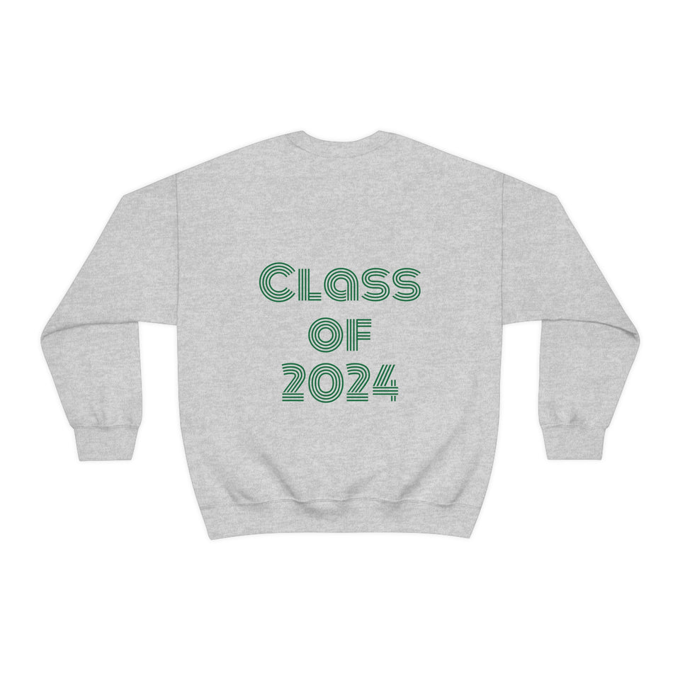 This Is What A UNCC Senior Looks Like Unisex Heavy Blend™ Crewneck Sweatshirt