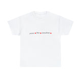 Peace Love Sunshine Unisex Heavy Cotton Tee