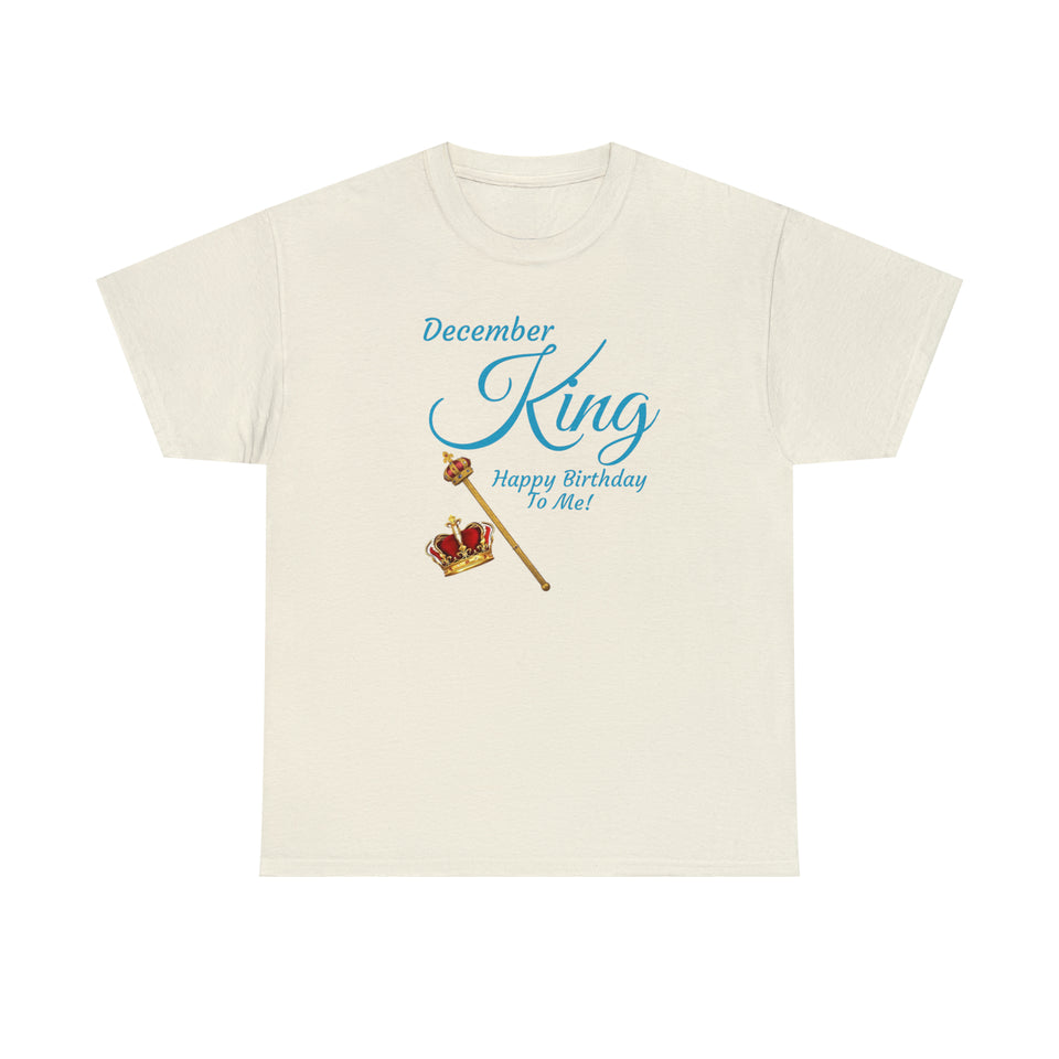 December King Unisex Heavy Cotton Tee