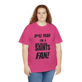 New Orleans Saints Football Unisex Heavy Cotton Tee