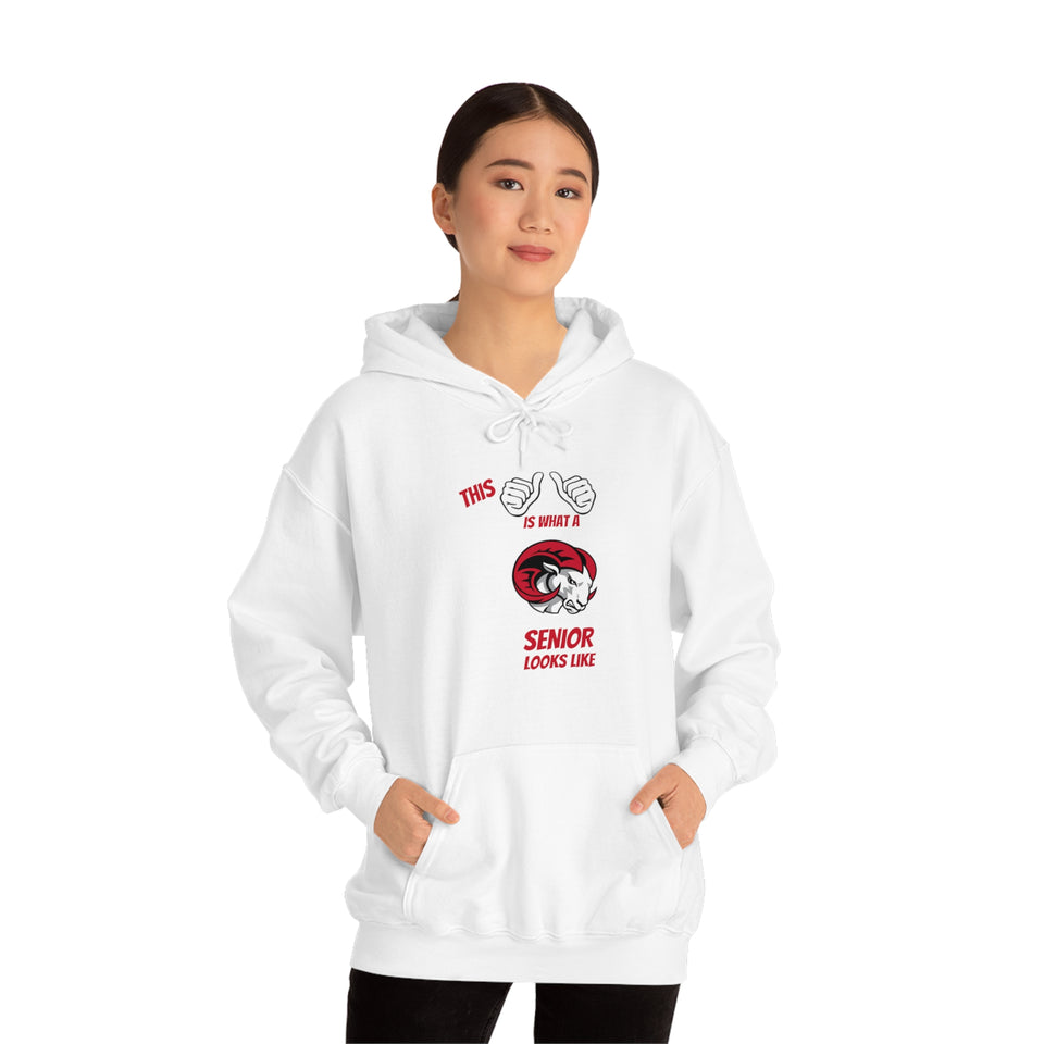 This Is What A WSSU Senior Looks Like Unisex Heavy Blend™ Hooded Sweatshirt