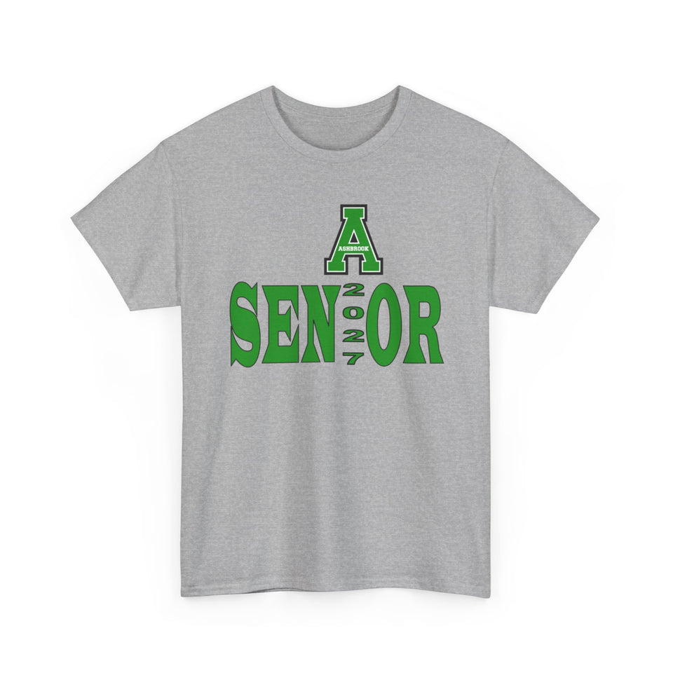 Ashbrook HS Senior 2027 Unisex Heavy Cotton Tee