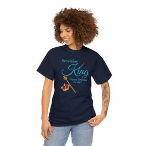 December King Unisex Heavy Cotton Tee