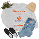 Heck Yeah I'm A Clemson Senior Unisex Heavy Blend™ Crewneck Sweatshirt