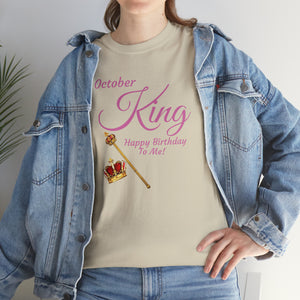 October King Unisex Heavy Cotton Tee