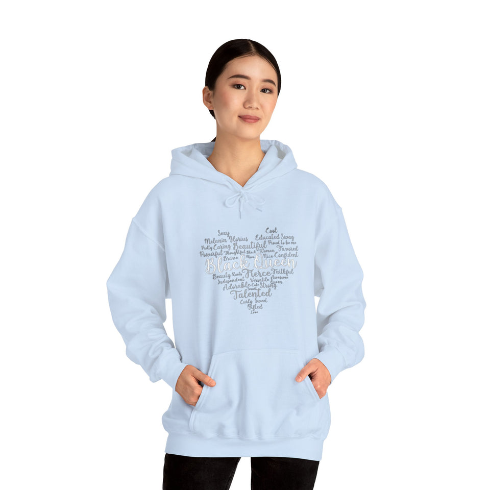Black Queen Hooded Sweatshirt