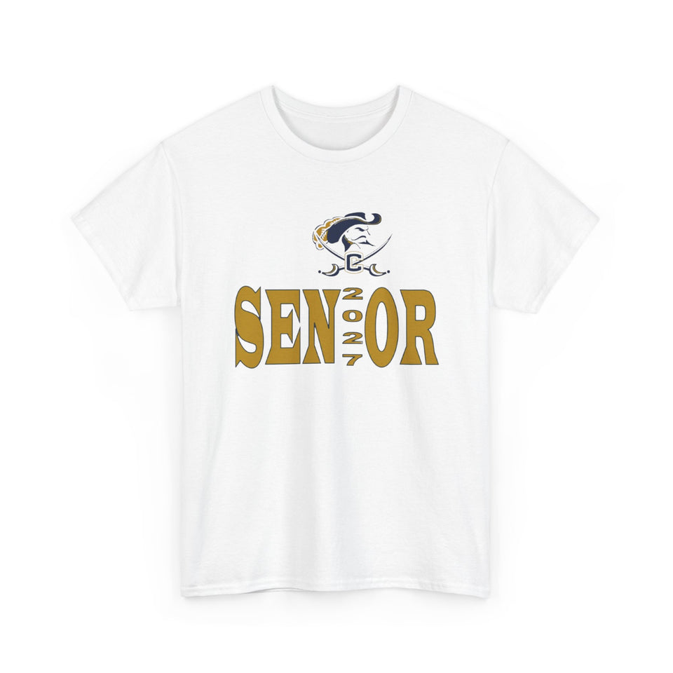 Cuthbertson HS Senior 2027 Unisex Heavy Cotton Tee