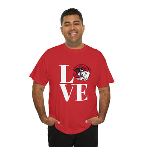 LOVE WSSU Unisex Heavy Cotton Tee
