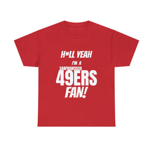 San Francisco Football Unisex Heavy Cotton Tee