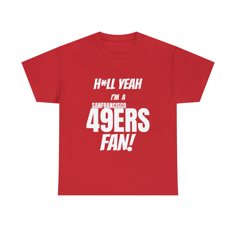 San Francisco Football Unisex Heavy Cotton Tee