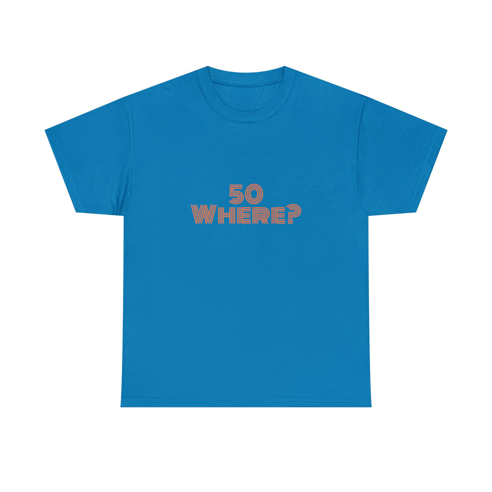 Fifty Unisex Heavy Cotton Tee