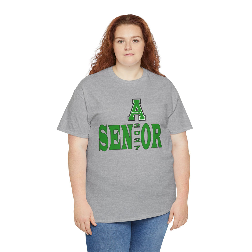Ashbrook HS Senior 2027 Unisex Heavy Cotton Tee