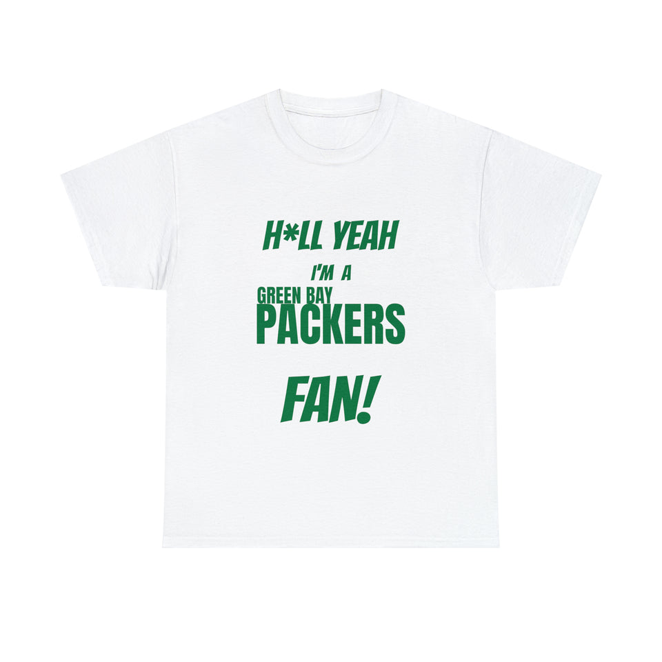 Green Bay Packers Football Unisex Heavy Cotton Tee