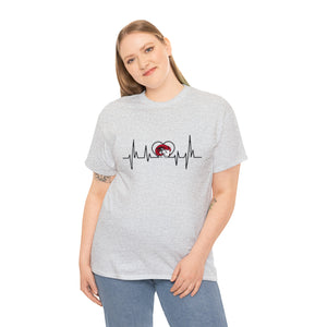 Winston Salem State University Heartbeat Unisex Heavy Cotton Tee