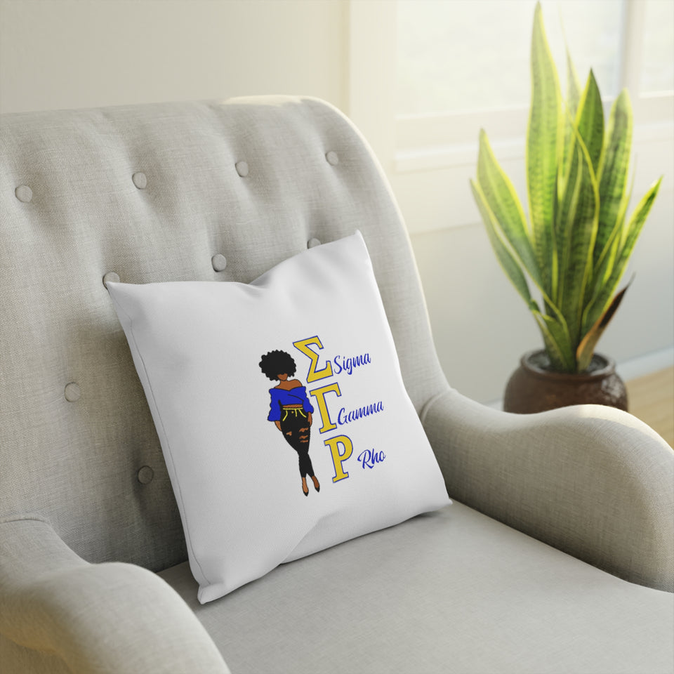 Sigma Gamma Rho Cushion