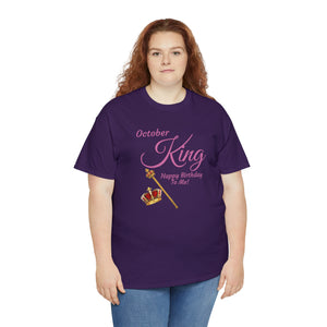 October King Unisex Heavy Cotton Tee