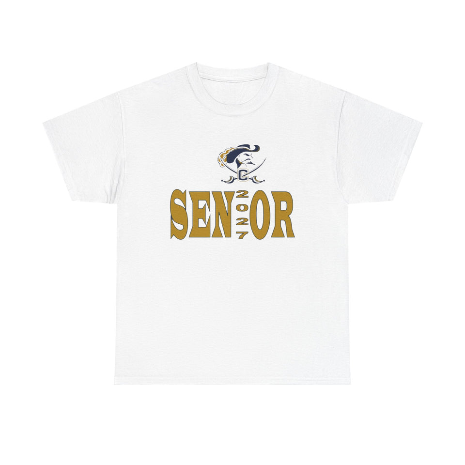 Cuthbertson HS Senior 2027 Unisex Heavy Cotton Tee