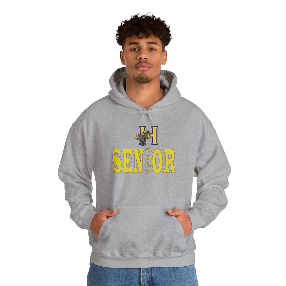 Highland Tech HS Senior 2027 Unisex Heavy Blend™ Hooded Sweatshirt