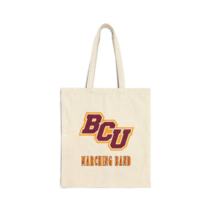 Bethune-Cookman Marching Band Cotton Canvas Tote Bag