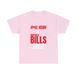 Buffalo Bills Football Unisex Heavy Cotton Tee