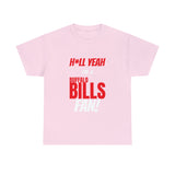 Buffalo Bills Football Unisex Heavy Cotton Tee