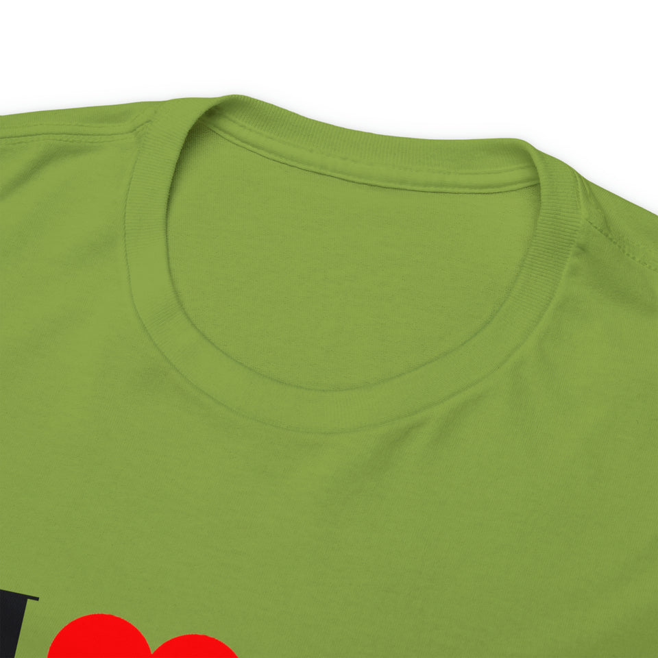 I Love My Cat Unisex Heavy Cotton Tee