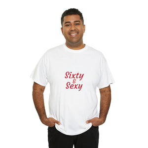 Sixty Unisex Heavy Cotton Tee