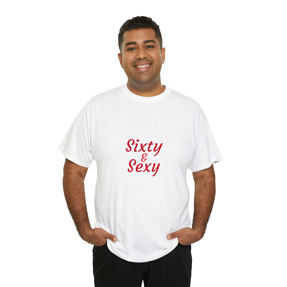 Sixty Unisex Heavy Cotton Tee
