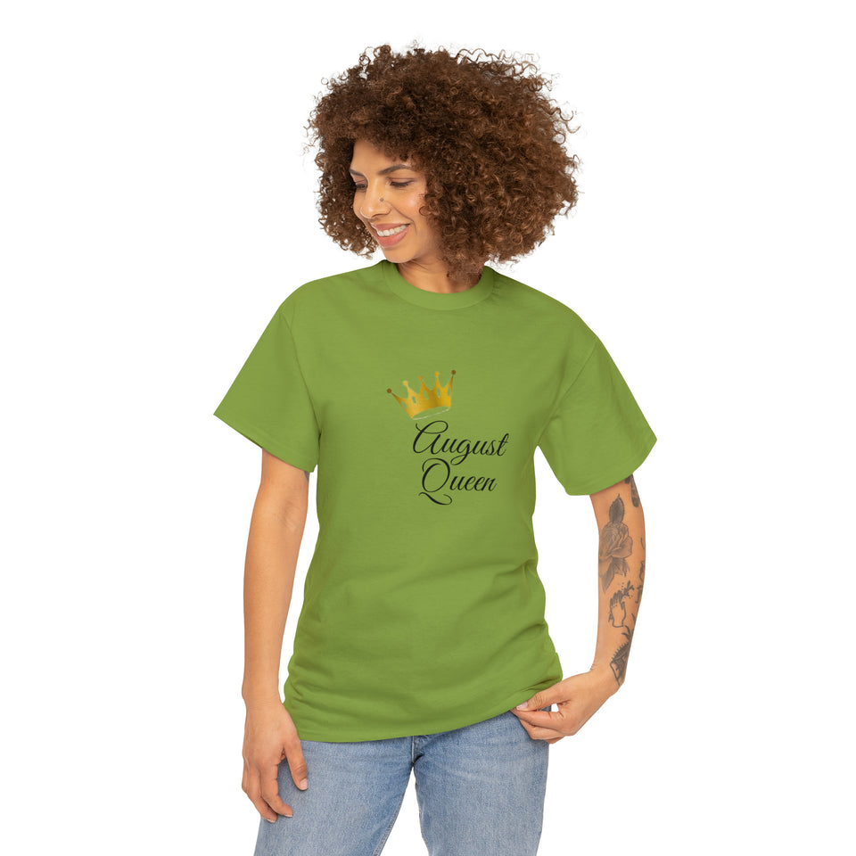 August Queen Unisex Heavy Cotton Tee