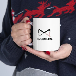 Mad Miles Logo Ceramic Mug 11oz
