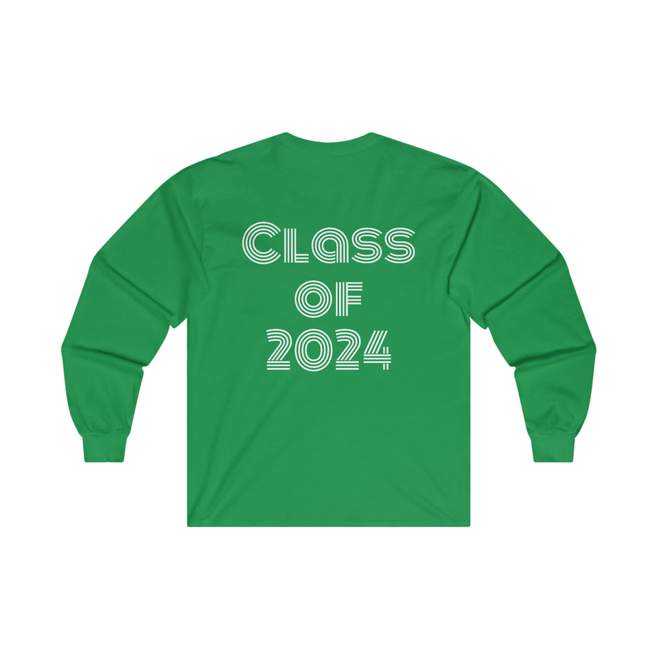 Heck Yeah I'm A UNC Charlotte Senior Ultra Cotton Long Sleeve Tee