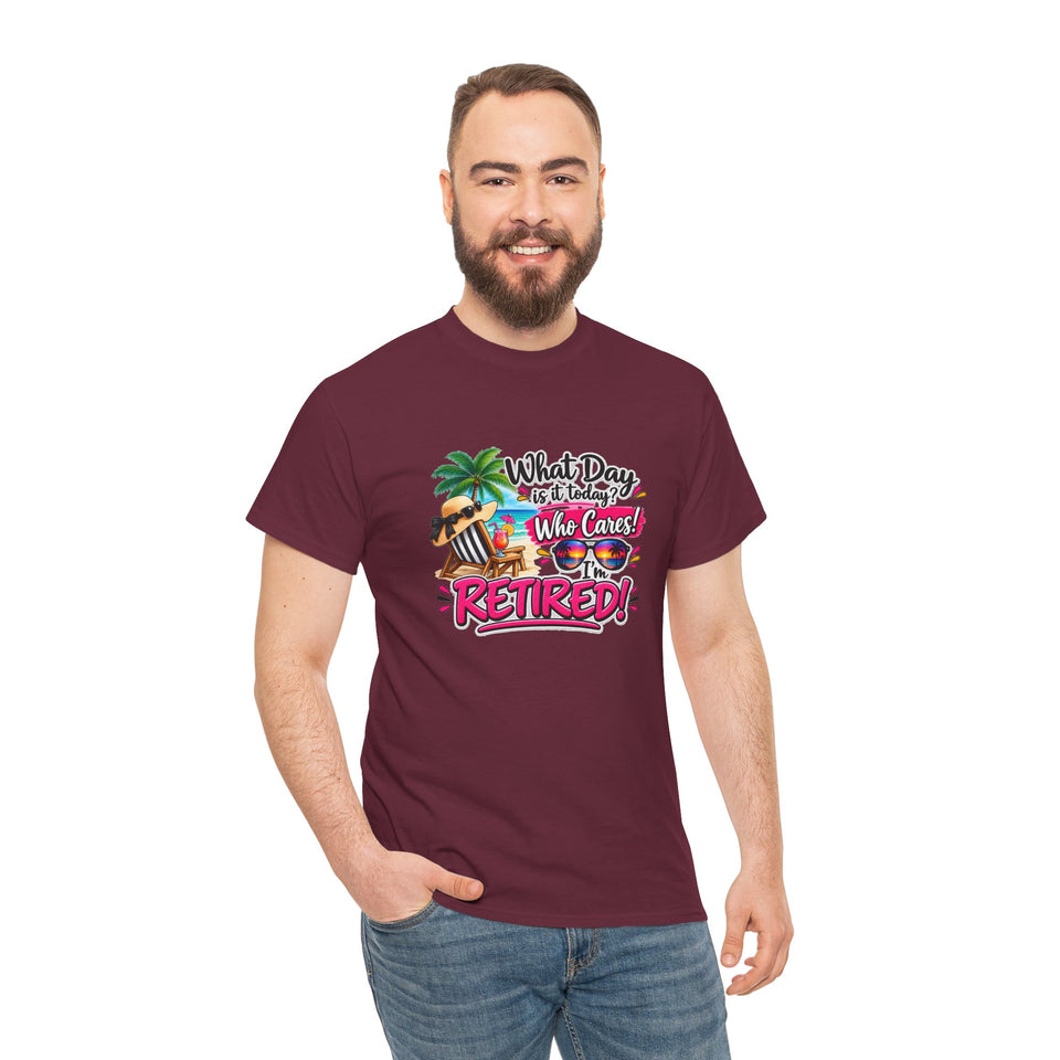 What Day Is It Today? Unisex Heavy Cotton Tee
