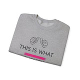 Black Girls Run Unisex Heavy Blend™ Crewneck Sweatshirt