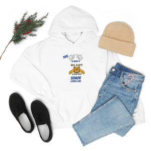 This Is What A NC A&T Senior Looks Like Unisex Heavy Blend™ Hooded Sweatshirt