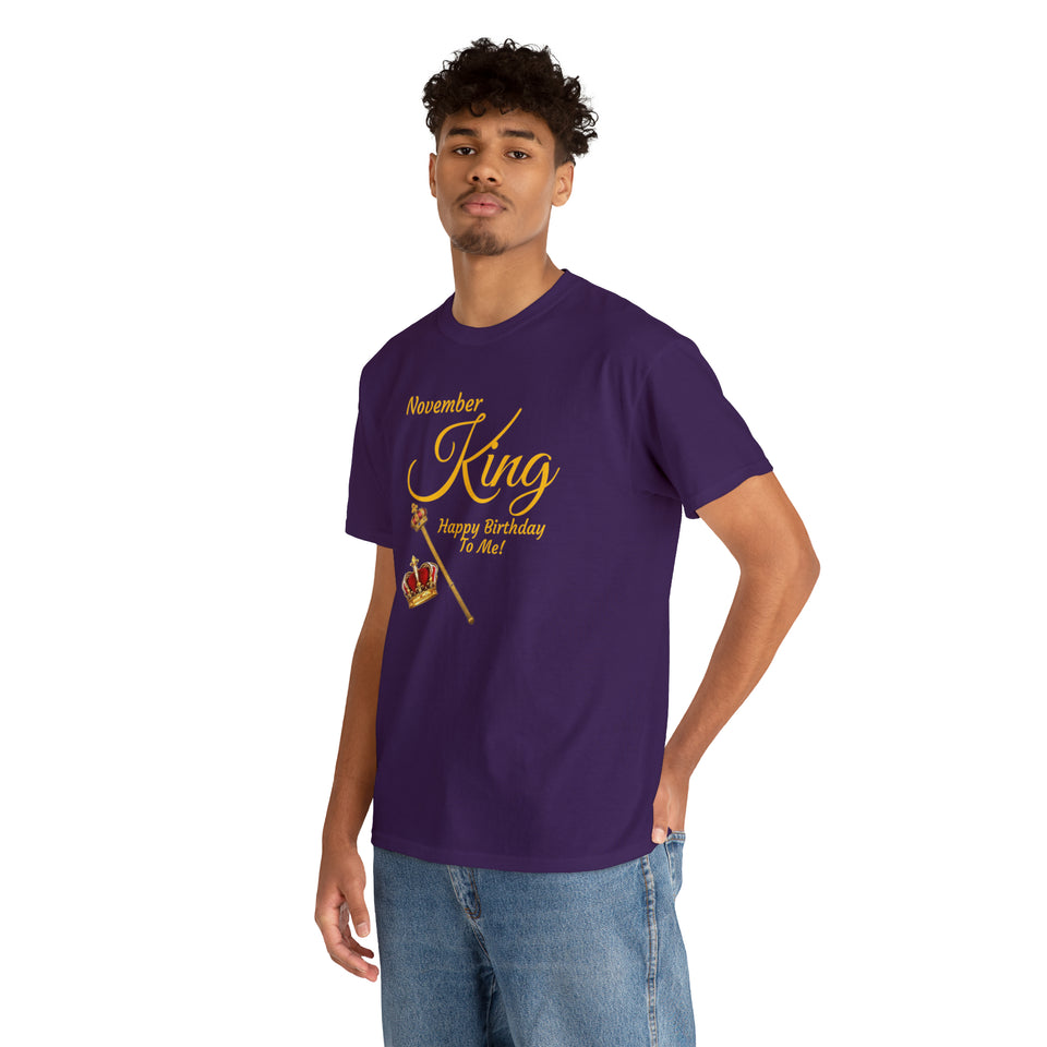 November King Unisex Heavy Cotton Tee