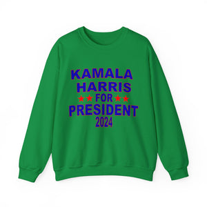 Kamala Harris for President Unisex Heavy Blend™ Crewneck Sweatshirt