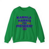 Kamala Harris for President Unisex Heavy Blend™ Crewneck Sweatshirt