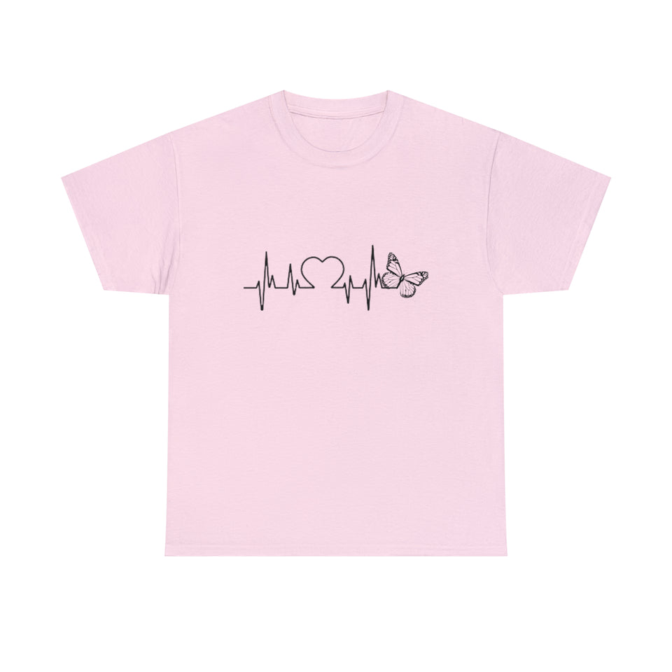 Love Butterflies Unisex Heavy Cotton Tee