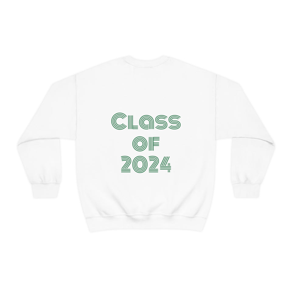 This Is What A UNCC Senior Looks Like Unisex Heavy Blend™ Crewneck Sweatshirt
