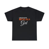 Cincinatti Bengals Girl Unisex Heavy Cotton Tee