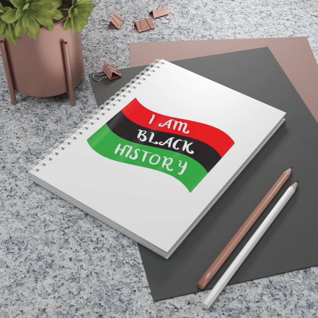 I Am Black History Spiral Notebook