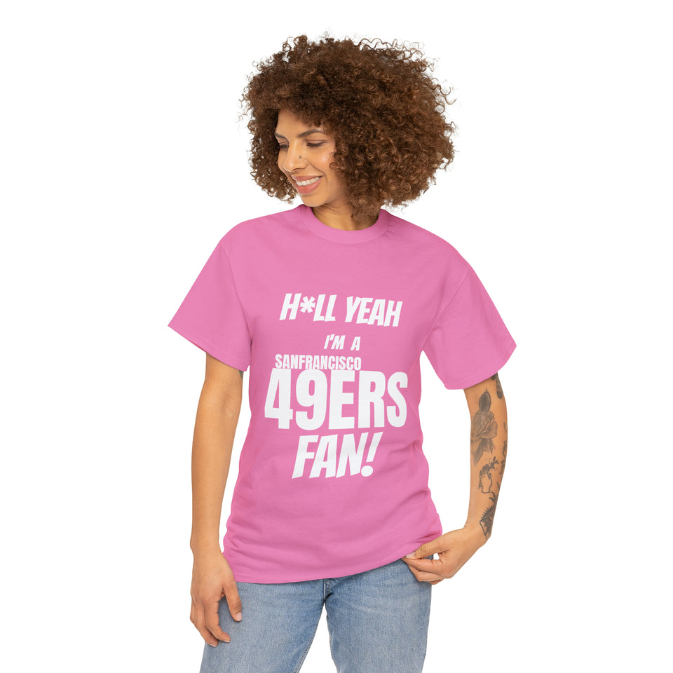 San Francisco Football Unisex Heavy Cotton Tee