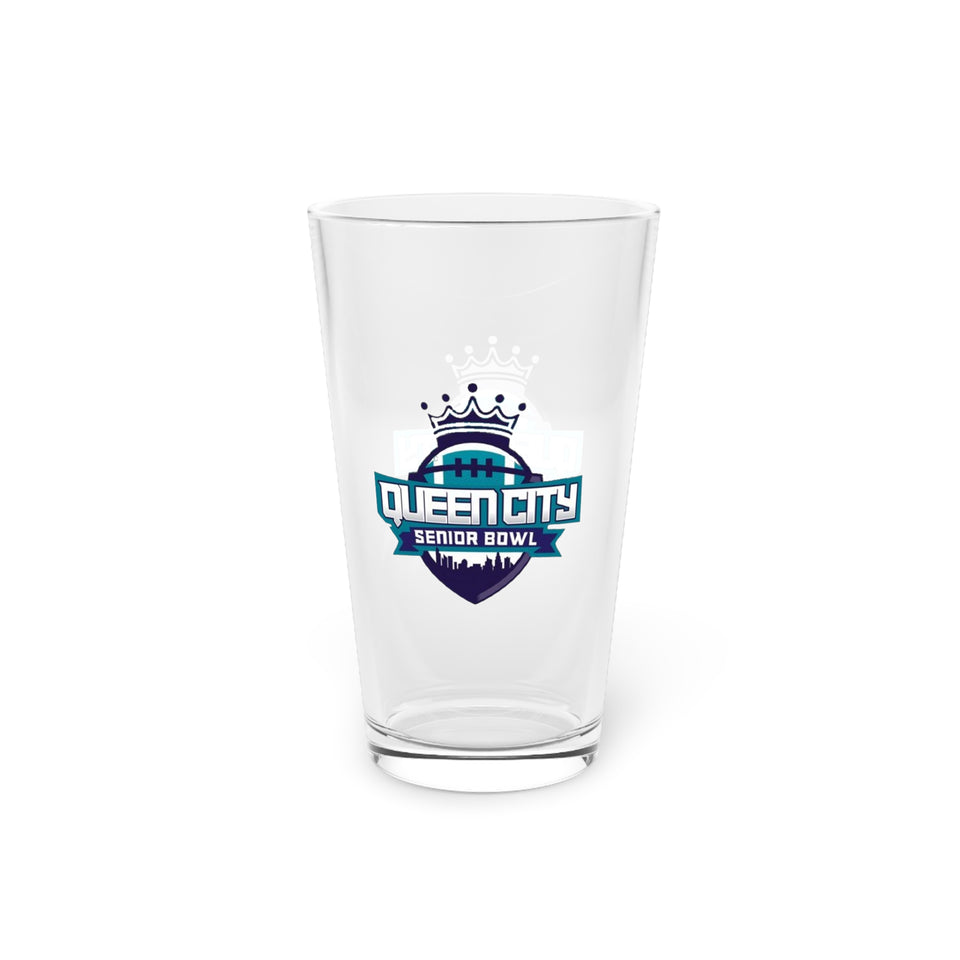 Queen City Senior Bowl Pint Glass, 16oz